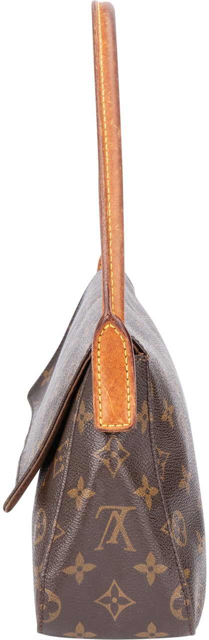 Louis Vuitton Louis Vuitton Canvas Monogram Looping PM Shoulder Bag Bruin