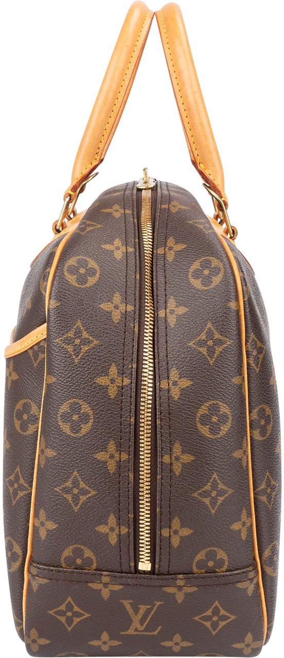Louis Vuitton Louis Vuitton Canvas Monogram Deauville Handbag Bruin