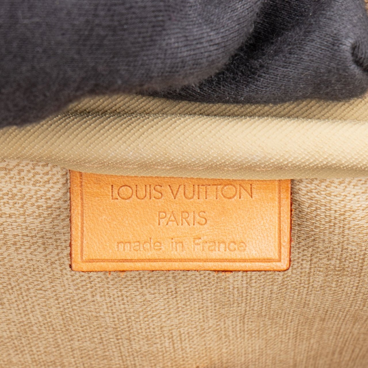 Louis Vuitton Louis Vuitton Canvas Monogram Deauville Handbag Bruin