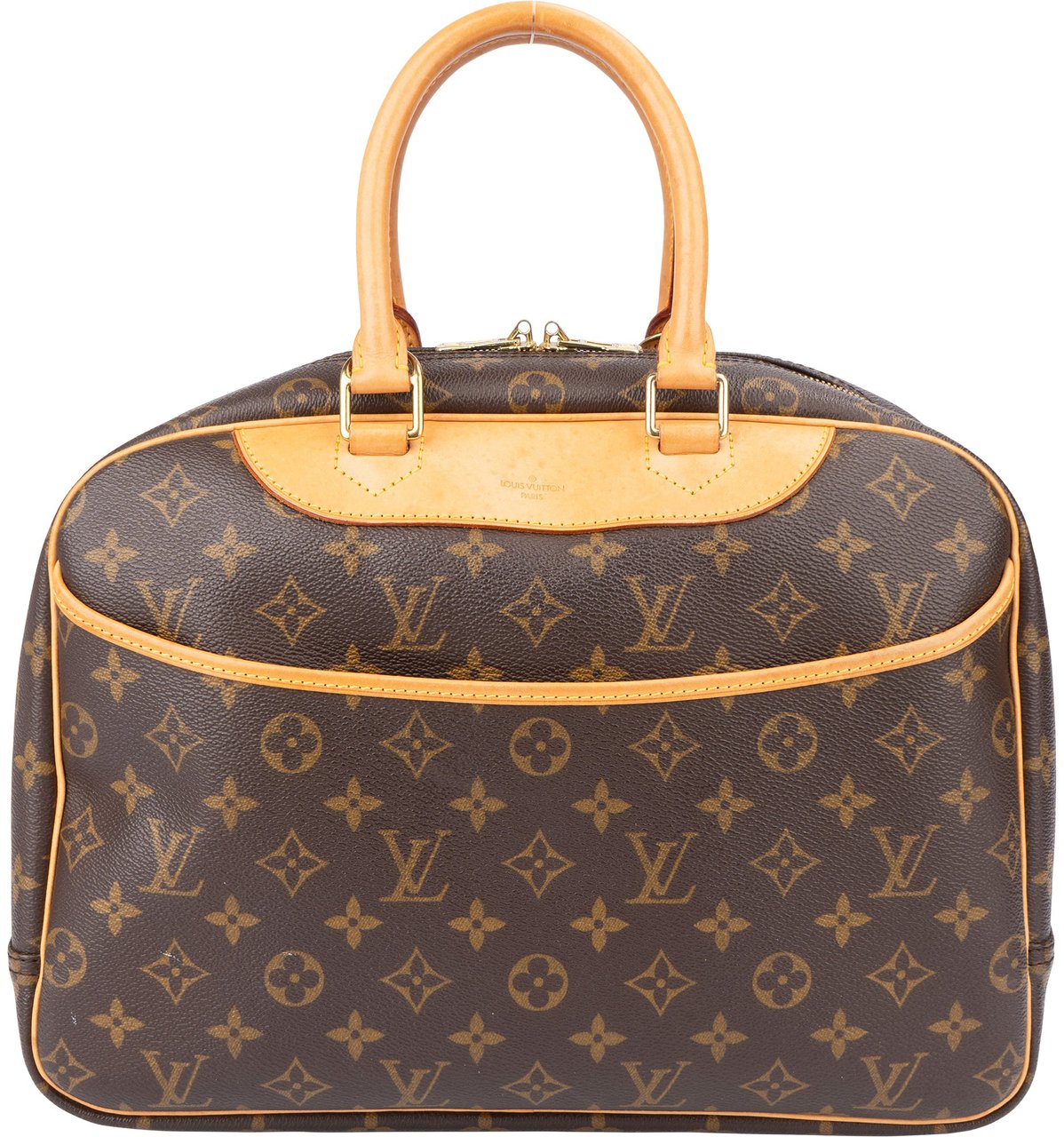 Louis Vuitton Louis Vuitton Canvas Monogram Deauville Handbag Bruin