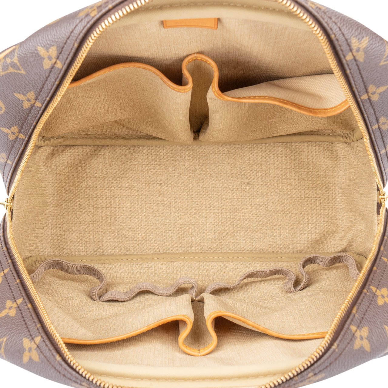 Louis Vuitton Louis Vuitton Canvas Monogram Deauville Handbag Bruin