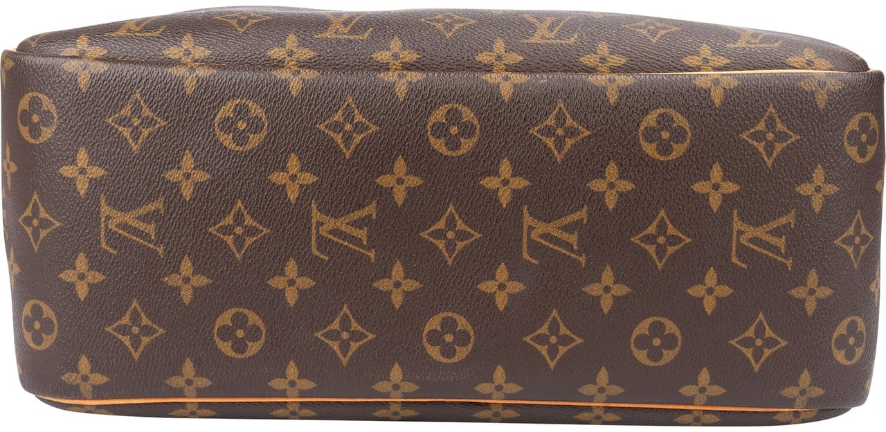 Louis Vuitton Louis Vuitton Canvas Monogram Deauville Handbag Bruin