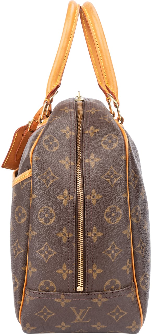 Louis Vuitton Louis Vuitton Canvas Monogram Deauville Handbag Bruin
