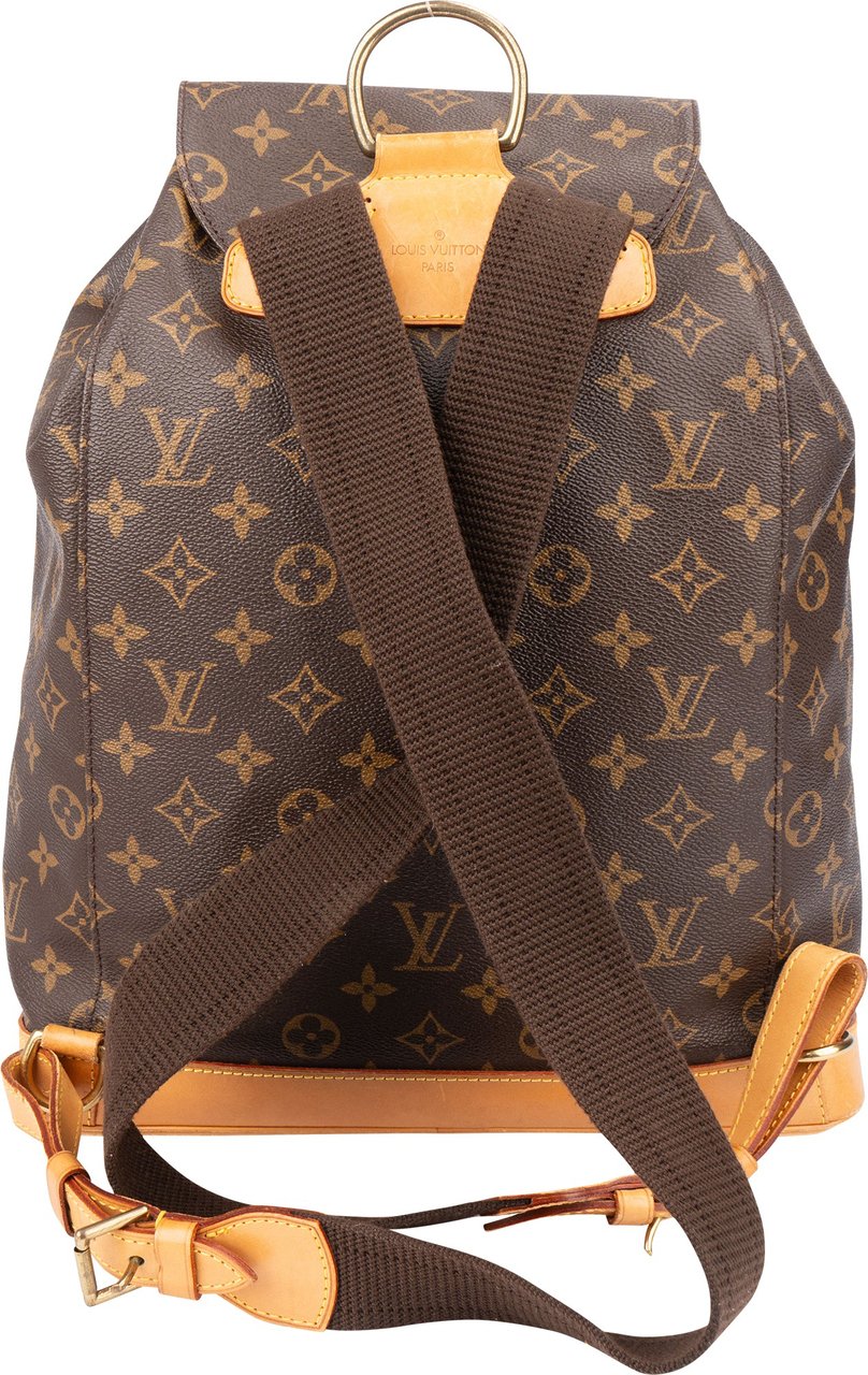 Louis Vuitton Louis Vuitton Canvas Monogram Montsouris GM Backpack Bruin