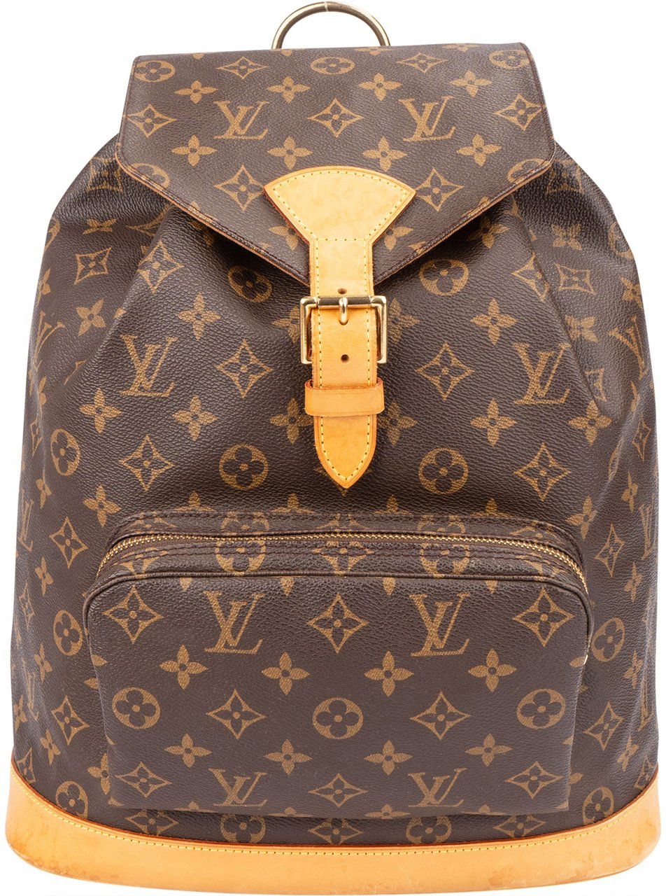 Louis Vuitton Louis Vuitton Canvas Monogram Montsouris GM Backpack Bruin