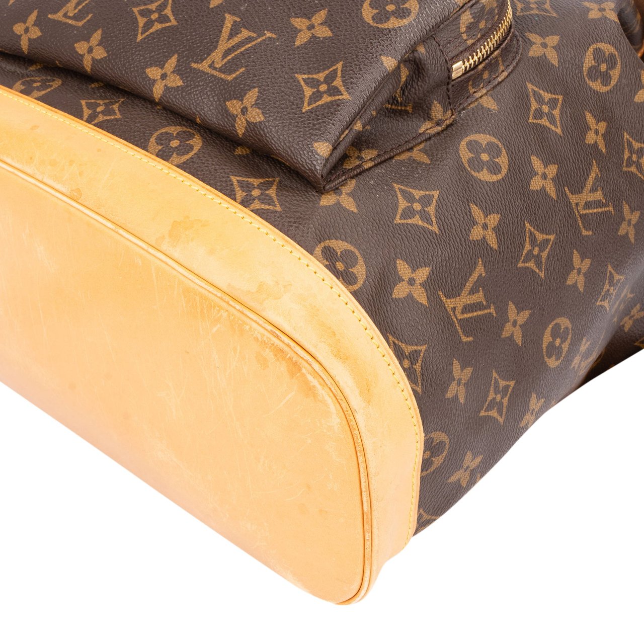 Louis Vuitton Louis Vuitton Canvas Monogram Montsouris GM Backpack Bruin