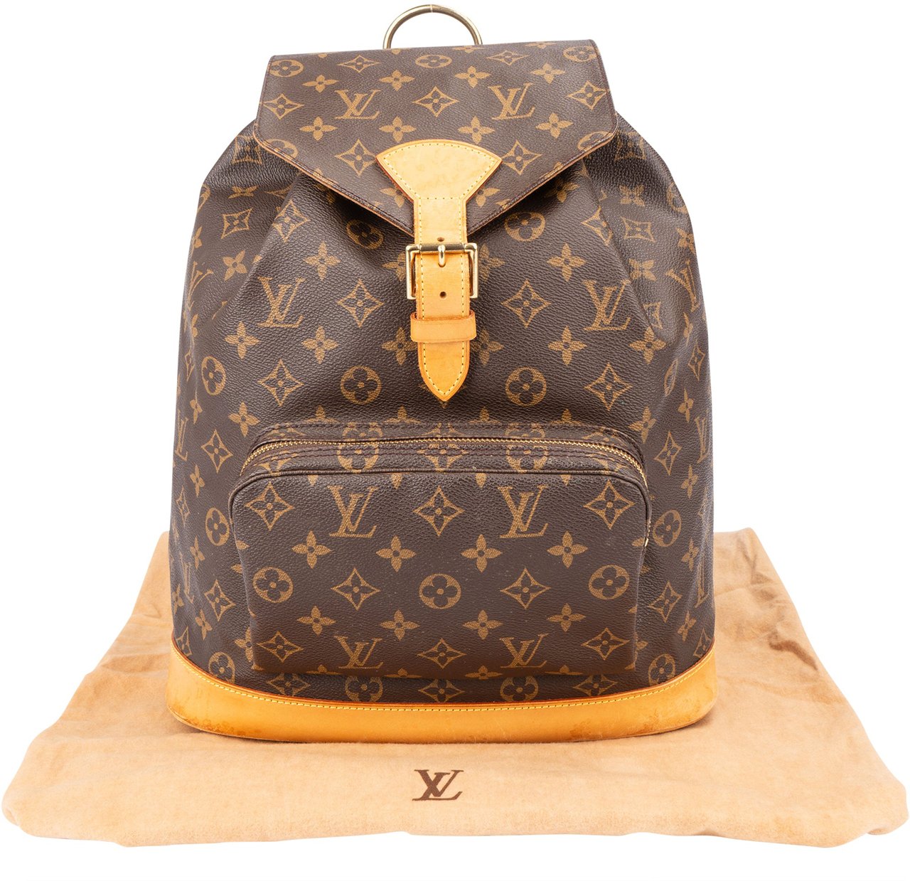 Louis Vuitton Louis Vuitton Canvas Monogram Montsouris GM Backpack Bruin