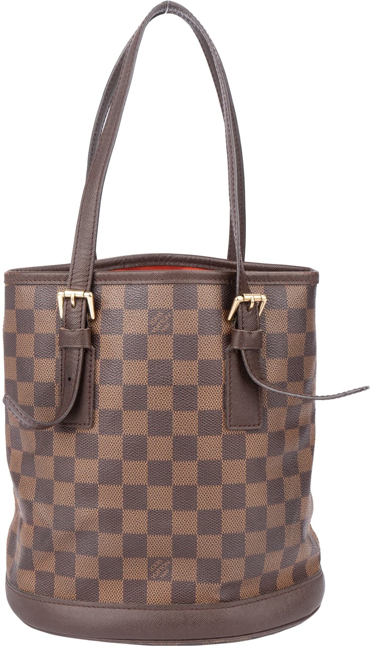 Louis Vuitton Louis Vuitton Damier Ebene Monogram Bucket Bag PM Handbag Bruin
