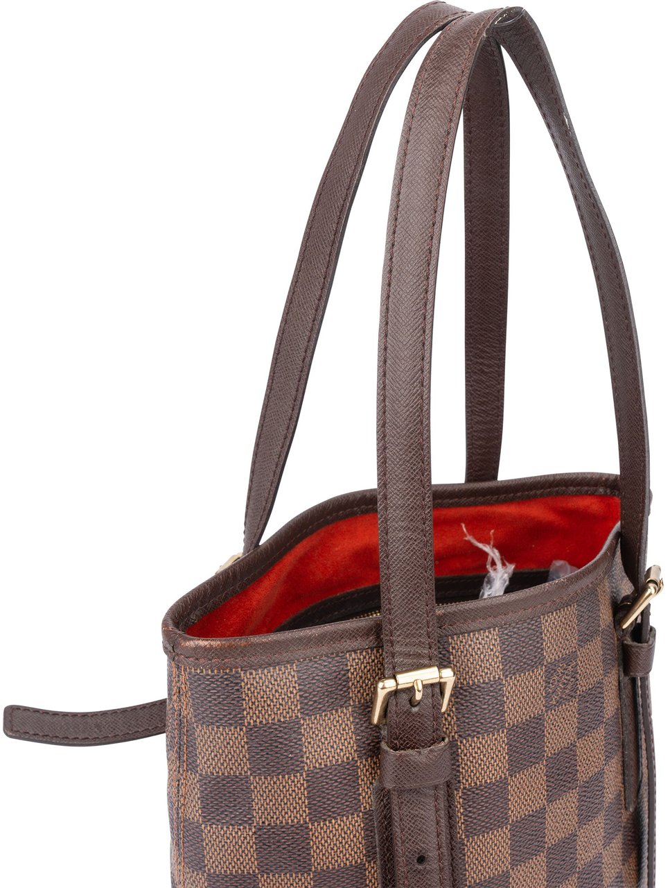 Louis Vuitton Louis Vuitton Damier Ebene Monogram Bucket Bag PM Handbag Bruin