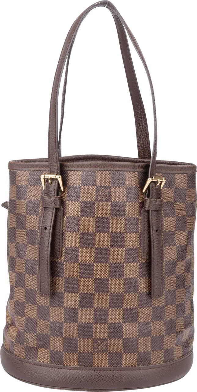 Louis Vuitton Louis Vuitton Damier Ebene Monogram Bucket Bag PM Handbag Bruin