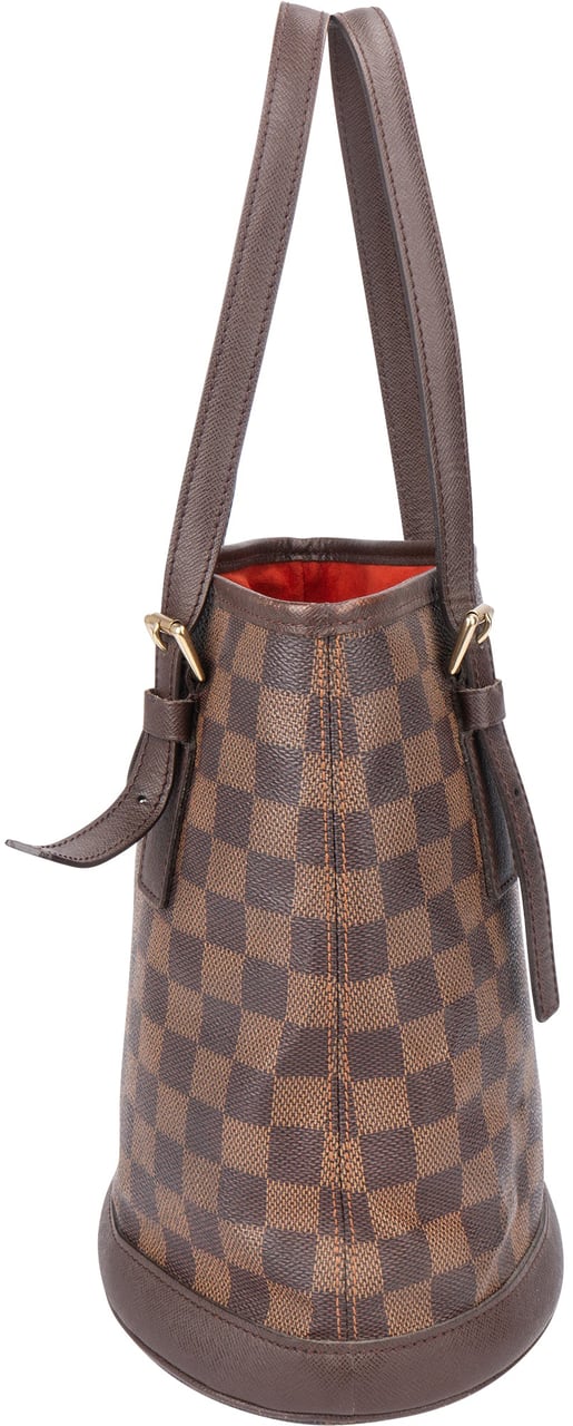 Louis Vuitton Louis Vuitton Damier Ebene Monogram Bucket Bag PM Handbag Bruin