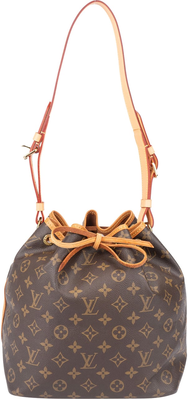 Louis Vuitton Louis Vuitton Canvas Monogram Sac Noe Petit Shoulder Bag Bruin