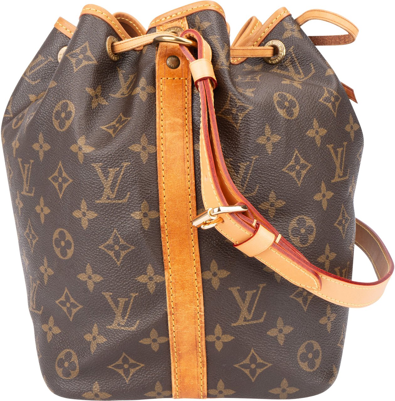 Louis Vuitton Louis Vuitton Canvas Monogram Sac Noe Petit Shoulder Bag Bruin