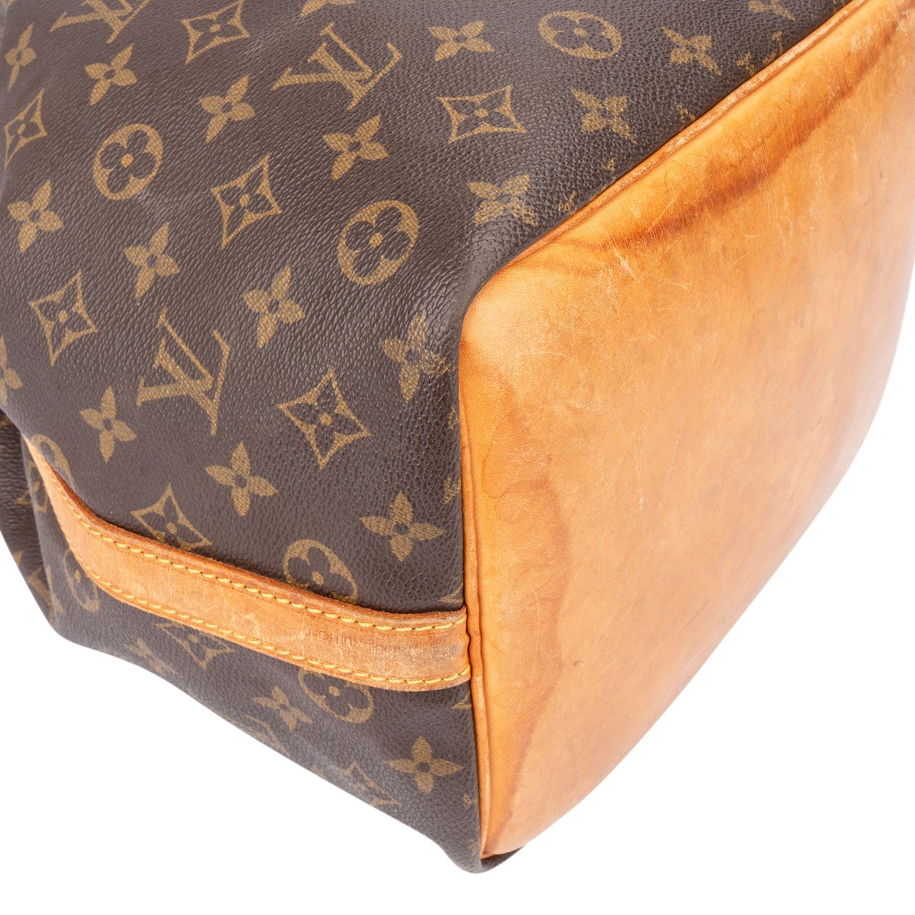 Louis Vuitton Louis Vuitton Canvas Monogram Sac Noe Petit Shoulder Bag Bruin