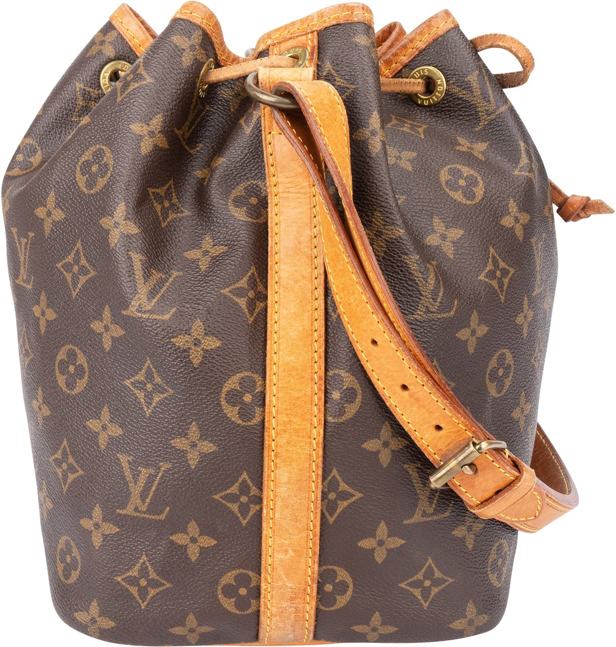 Louis Vuitton Louis Vuitton Canvas Monogram Sac Noe Petit Shoulder Bag Bruin