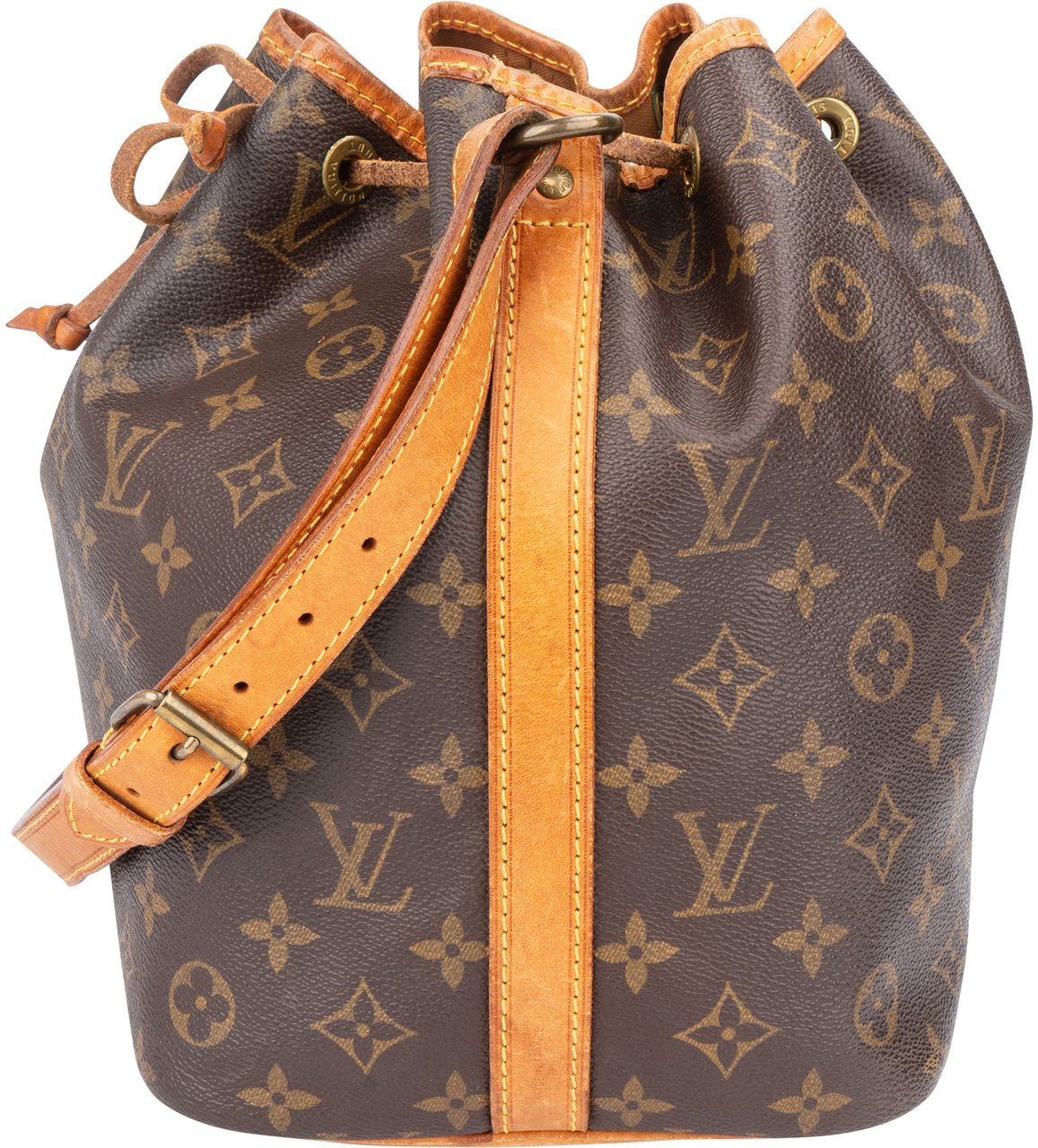 Louis Vuitton Louis Vuitton Canvas Monogram Sac Noe Petit Shoulder Bag Bruin