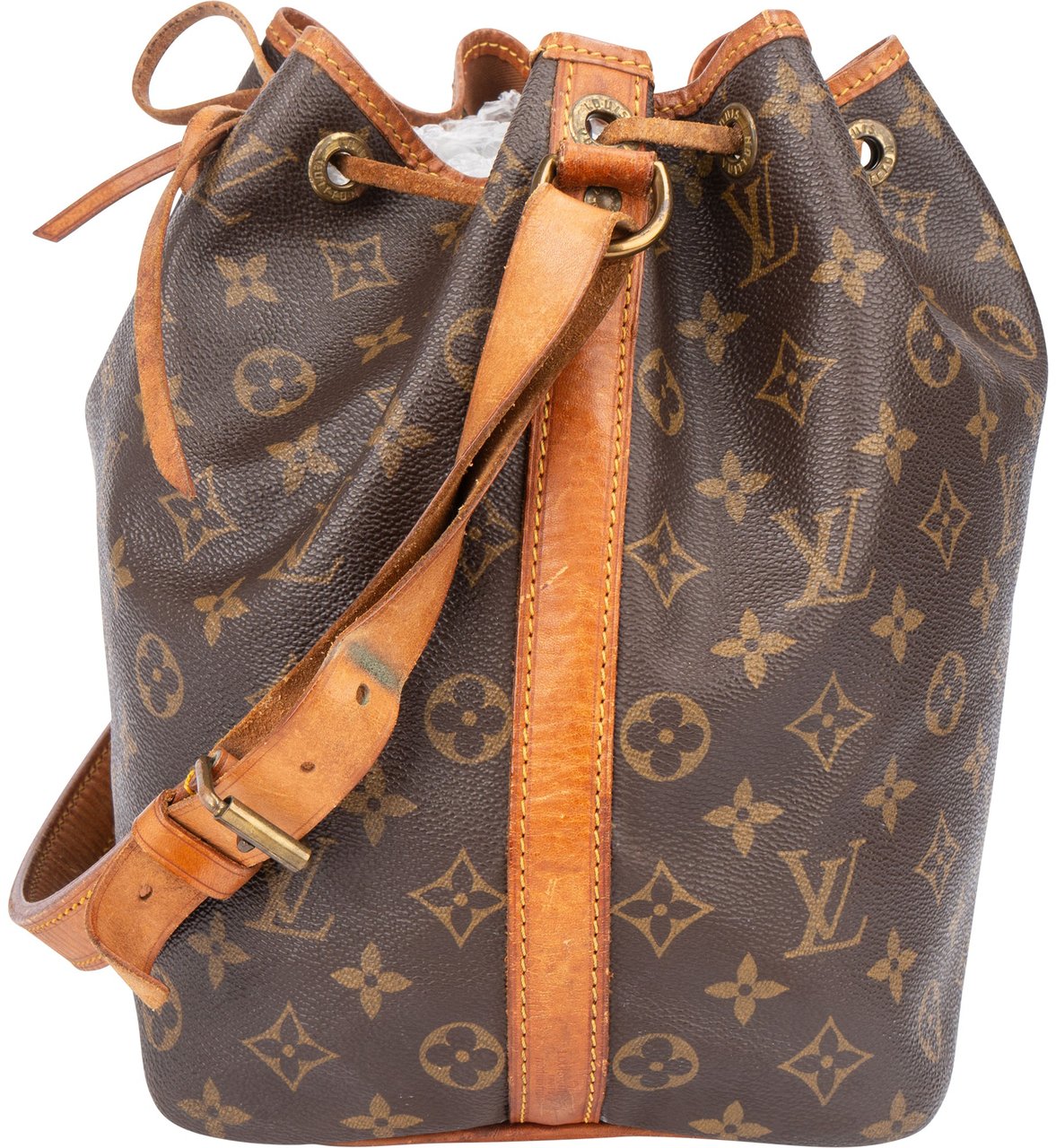 Louis Vuitton Louis Vuitton Canvas Monogram Sac Noe Petit Shoulder Bag Bruin