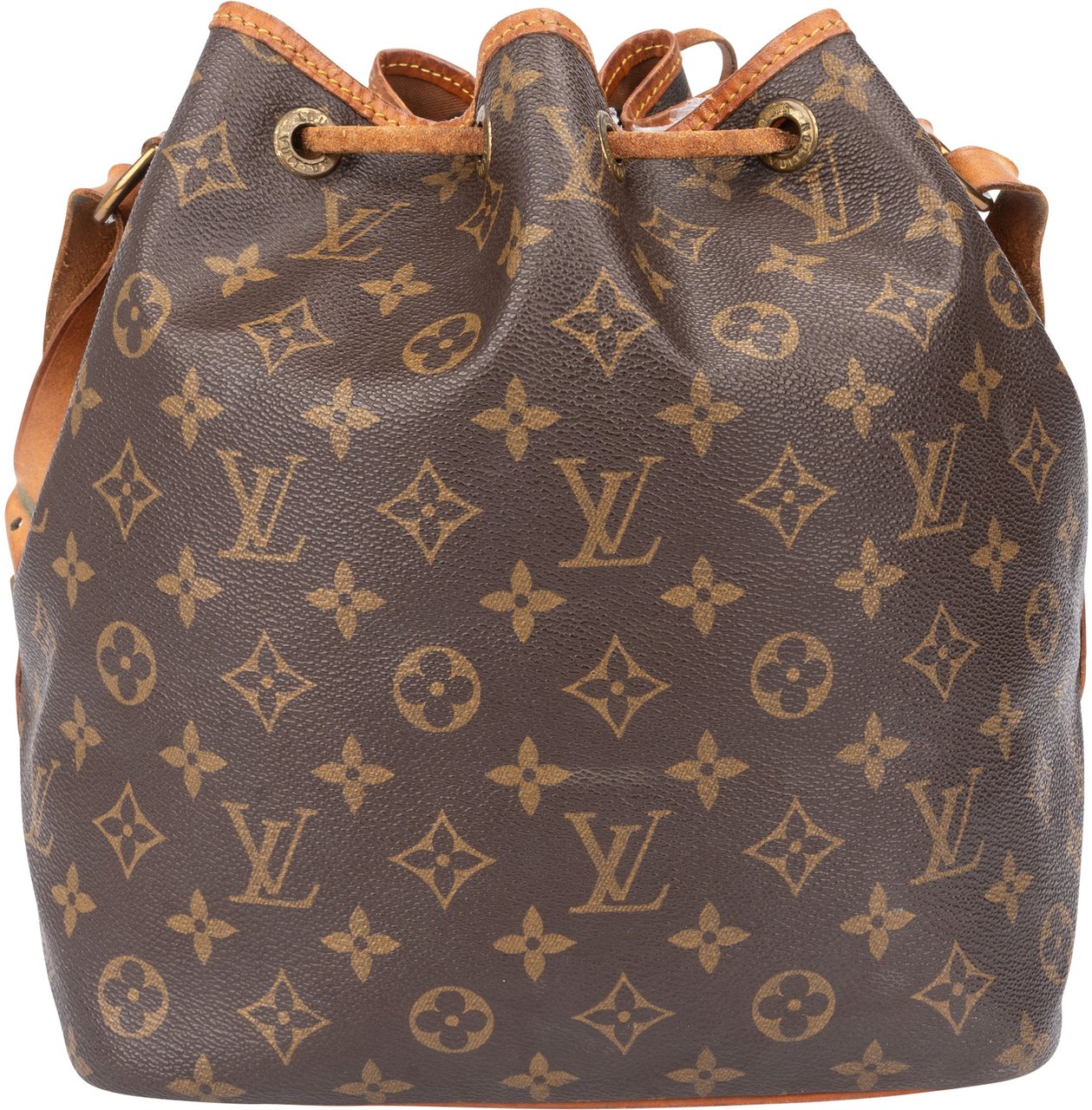 Louis Vuitton Louis Vuitton Canvas Monogram Sac Noe Petit Shoulder Bag Bruin