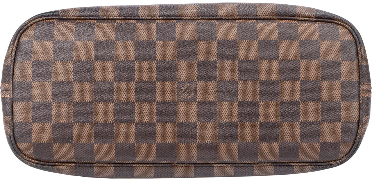 Louis Vuitton Louis Vuitton Damier Ebene Monogram Neverfull PM Handbag Bruin