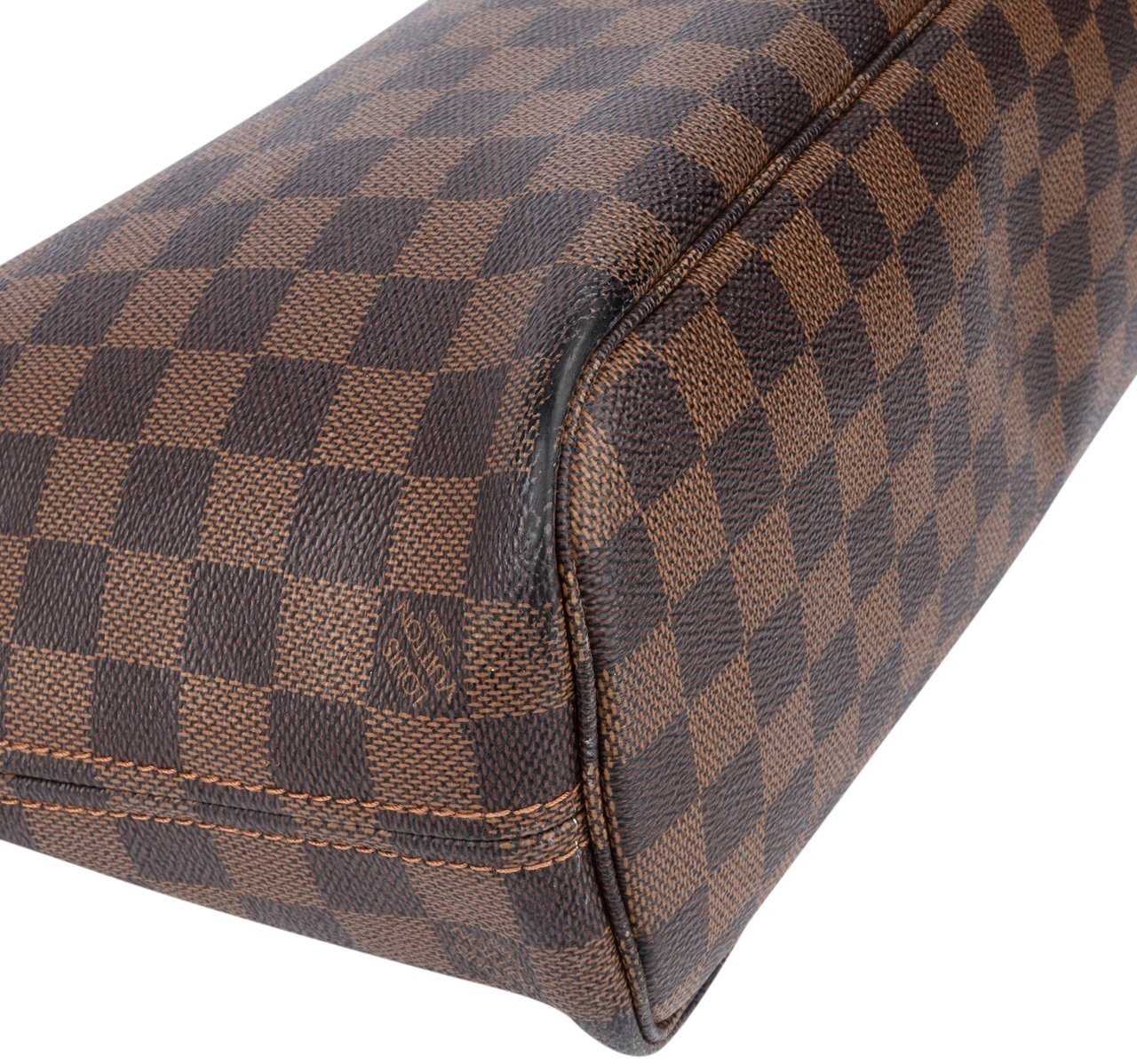 Louis Vuitton Louis Vuitton Damier Ebene Monogram Neverfull PM Handbag Bruin