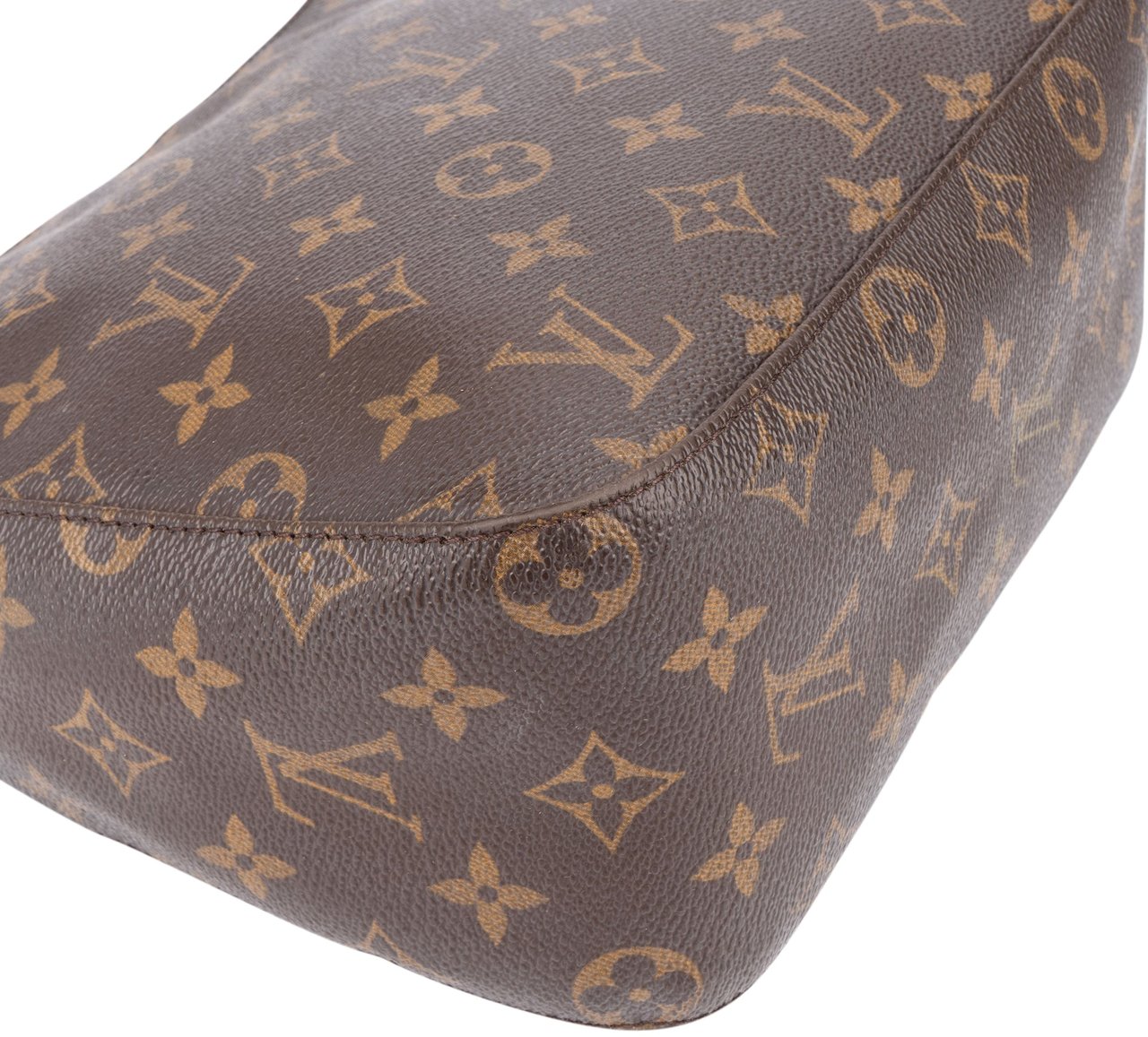 Louis Vuitton Louis Vuitton Canvas Monogram Looping MM Shoulder Bag Bruin