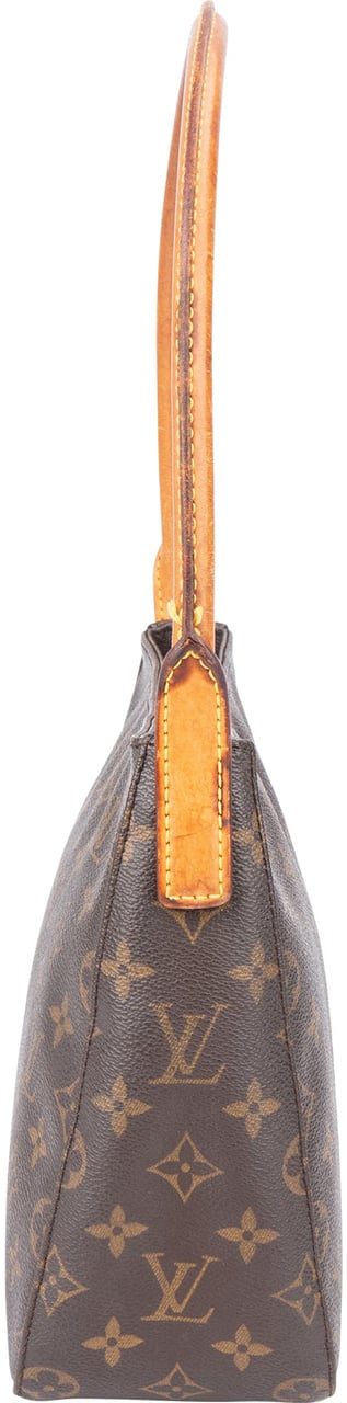 Louis Vuitton Louis Vuitton Canvas Monogram Looping MM Shoulder Bag Bruin