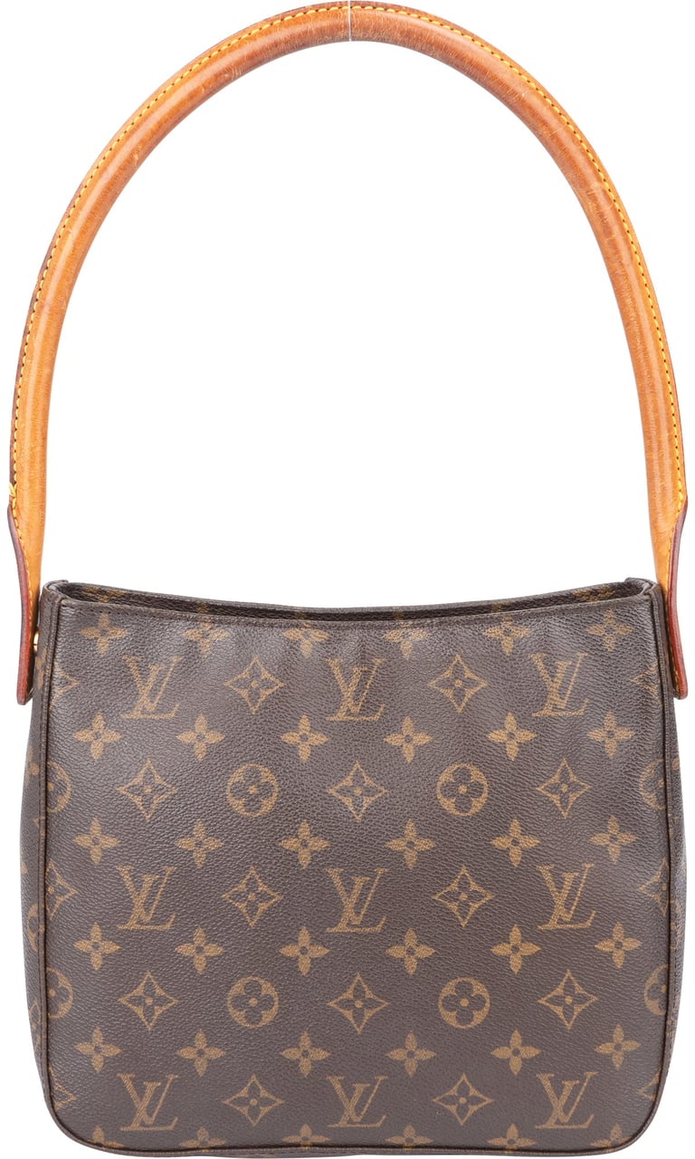Louis Vuitton Louis Vuitton Canvas Monogram Looping MM Shoulder Bag Bruin