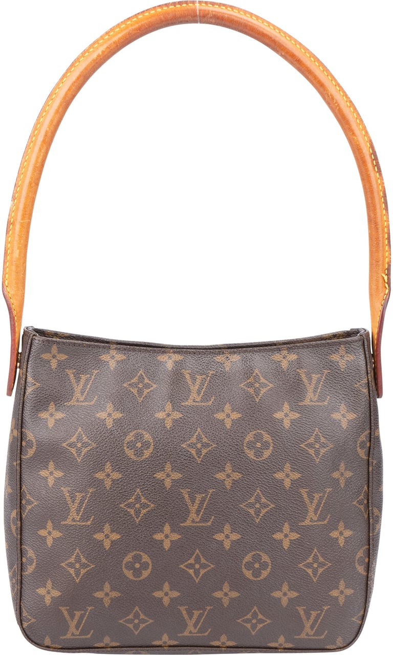Louis Vuitton Louis Vuitton Canvas Monogram Looping MM Shoulder Bag Bruin