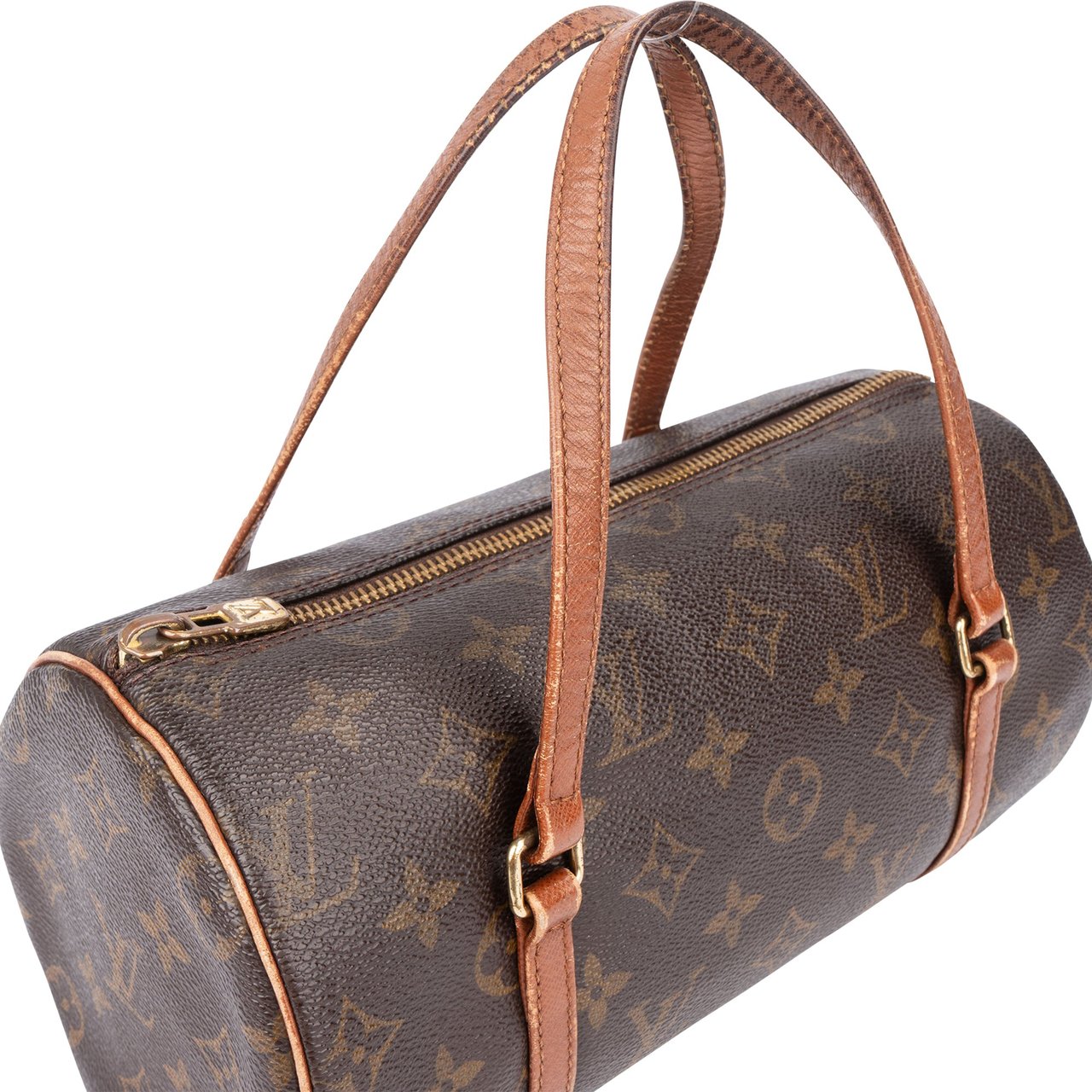Louis Vuitton Louis Vuitton Canvas Monogram Papillon Handbag Bruin