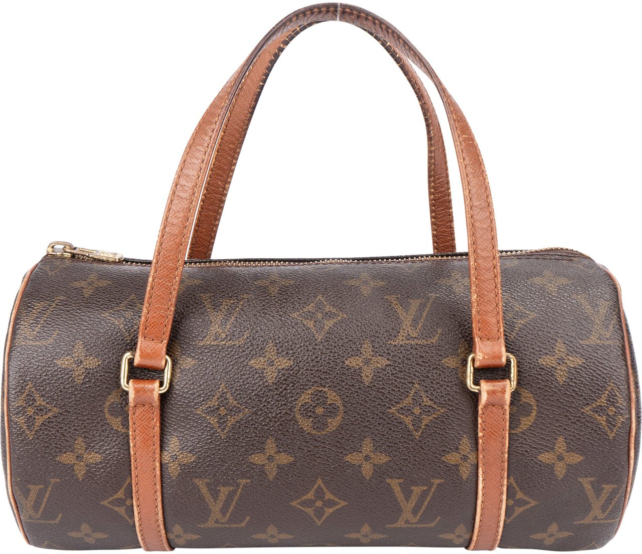 Louis Vuitton Louis Vuitton Canvas Monogram Papillon Handbag Bruin