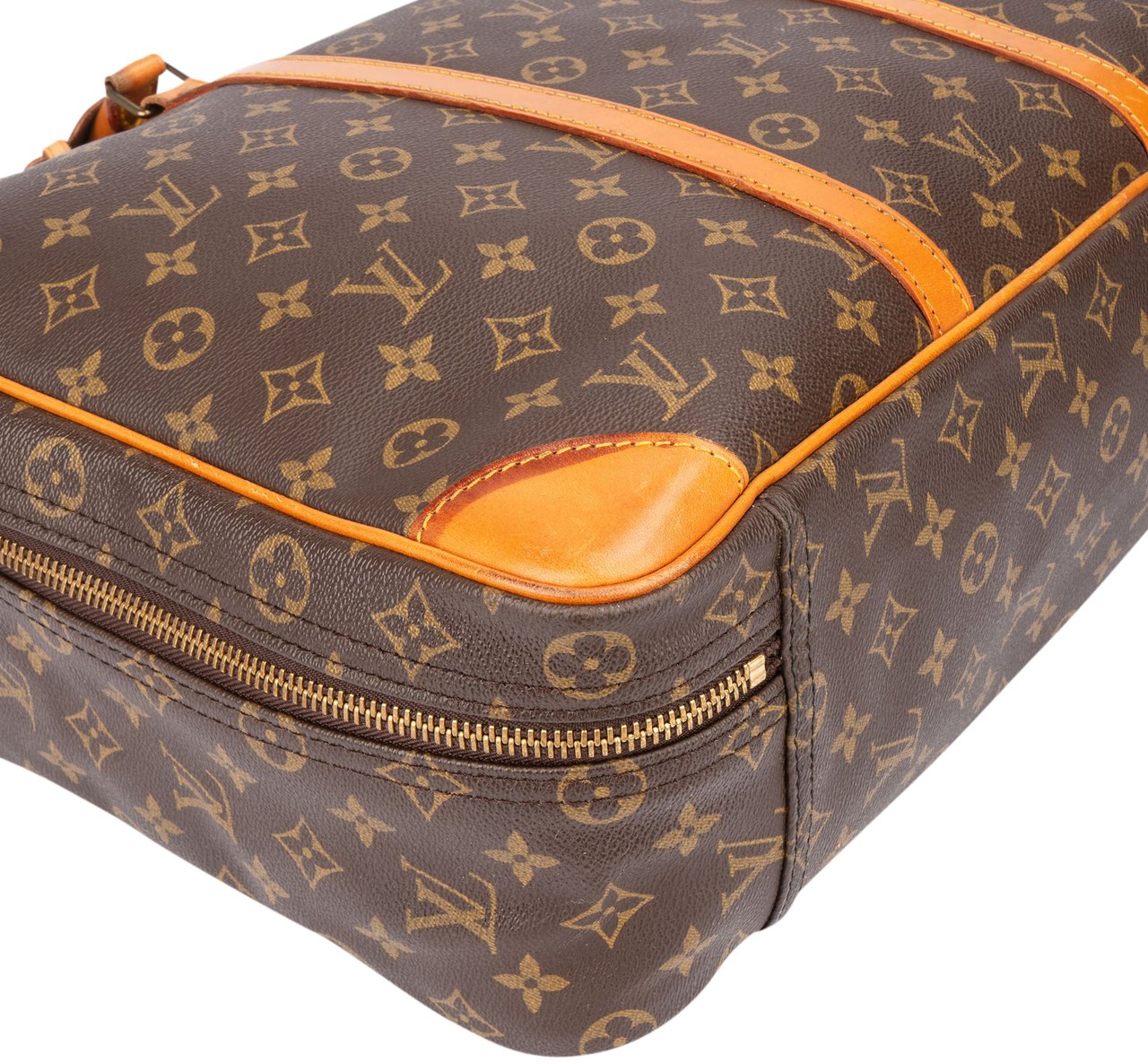 Louis Vuitton Canvas Monogram Sirius Travel Bag Bruin