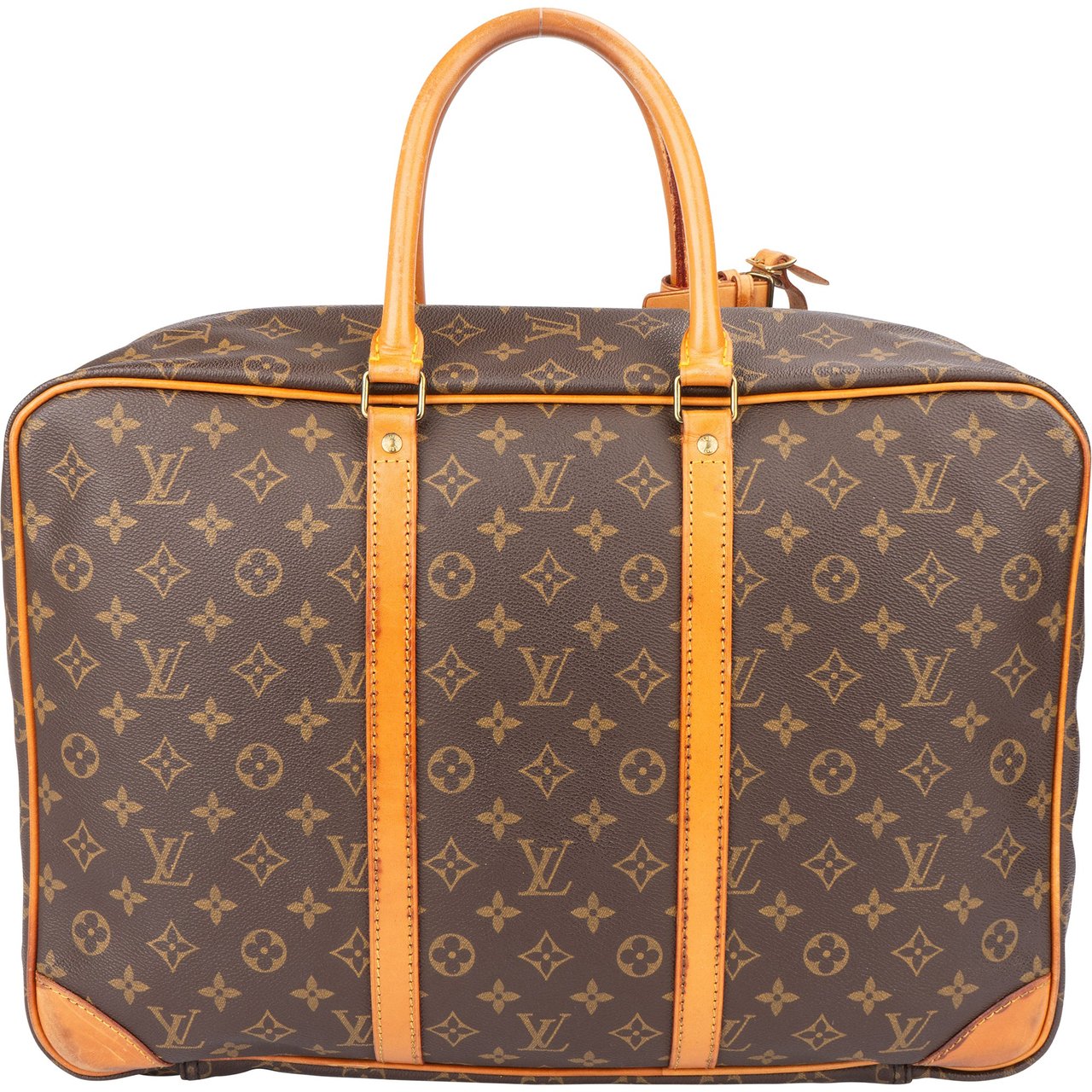 Louis Vuitton Canvas Monogram Sirius Travel Bag Bruin