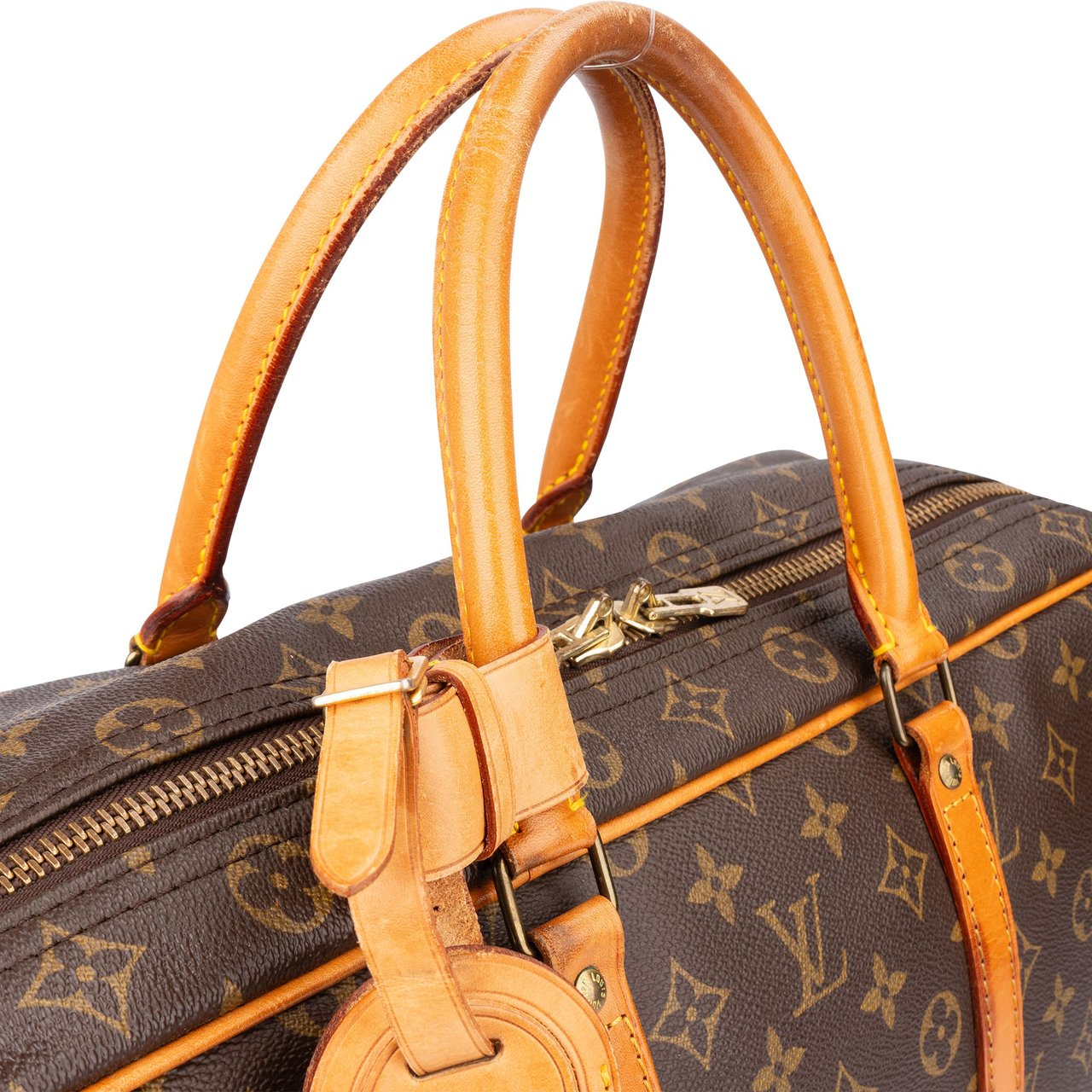 Louis Vuitton Canvas Monogram Sirius Travel Bag Bruin
