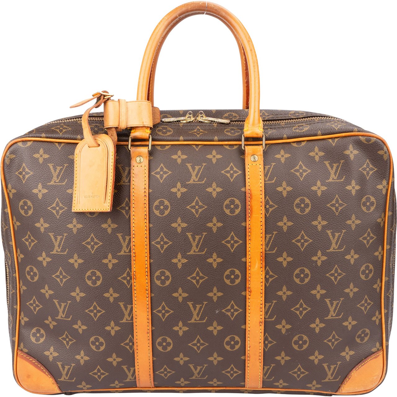 Louis Vuitton Canvas Monogram Sirius Travel Bag Bruin