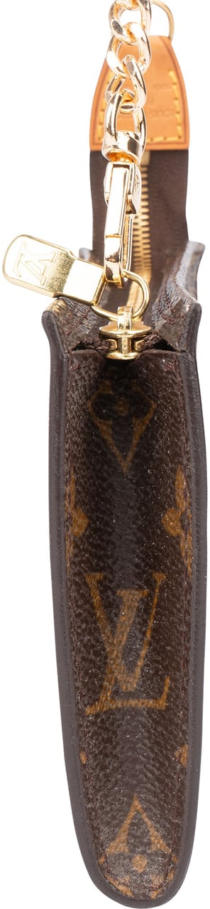 Louis Vuitton Louis Vuitton Canvas Monogram Bucket Pochette Accessoire Shoulder Bag Bruin