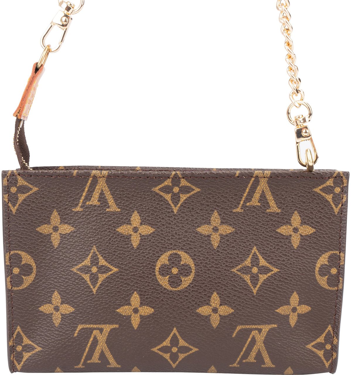 Louis Vuitton Louis Vuitton Canvas Monogram Bucket Pochette Accessoire Shoulder Bag Bruin
