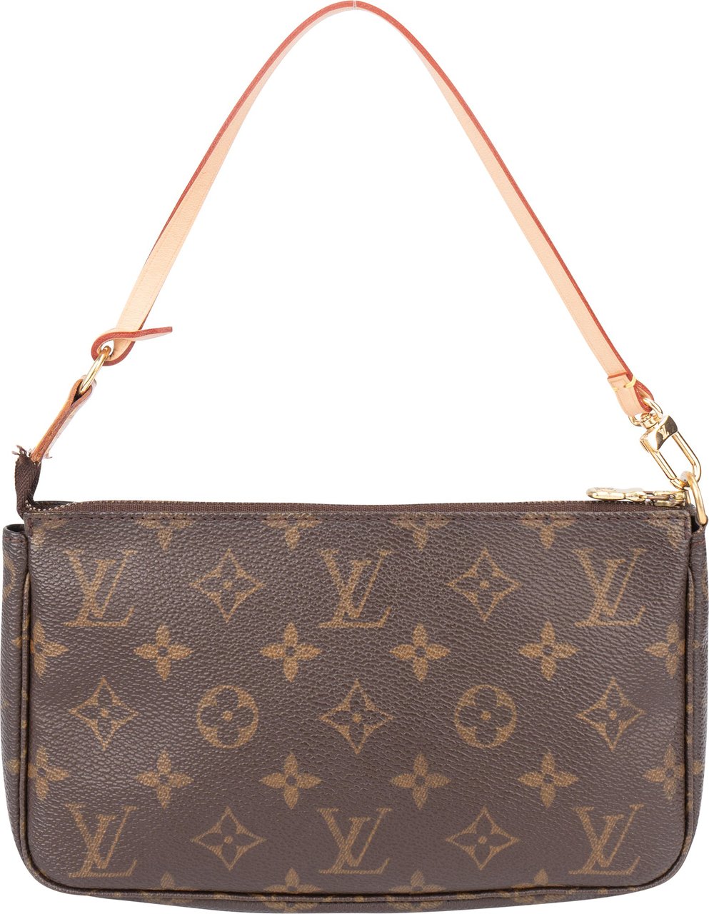 Louis Vuitton Louis Vuitton Canvas Monogram Pochette Accessoire Handbag Bruin