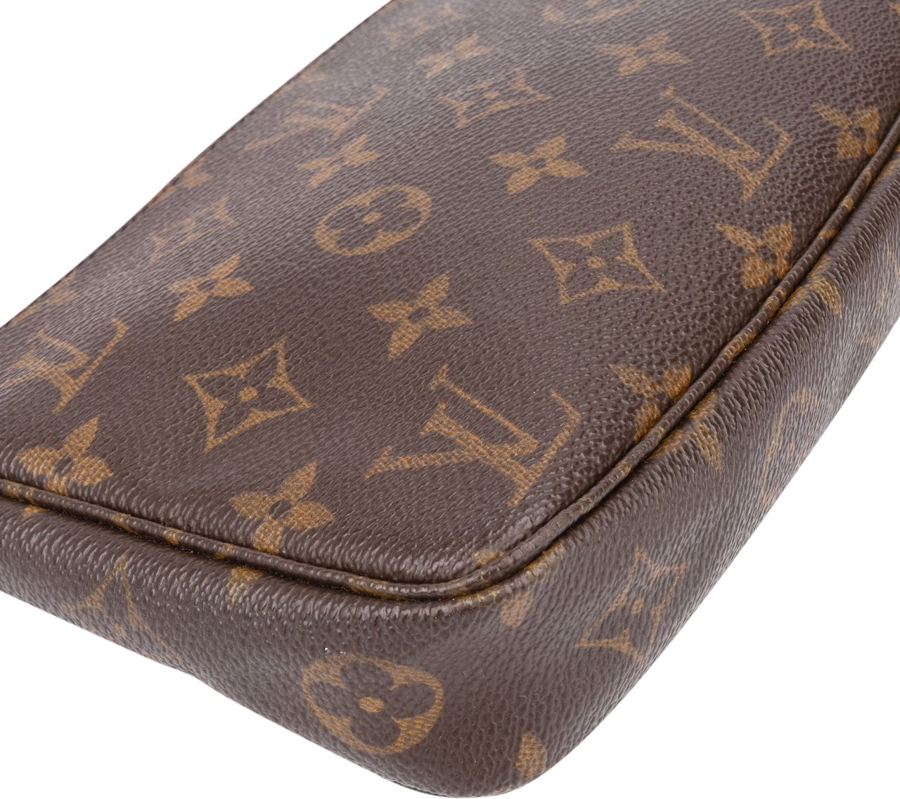 Louis Vuitton Louis Vuitton Canvas Monogram Pochette Accessoire Handbag Bruin