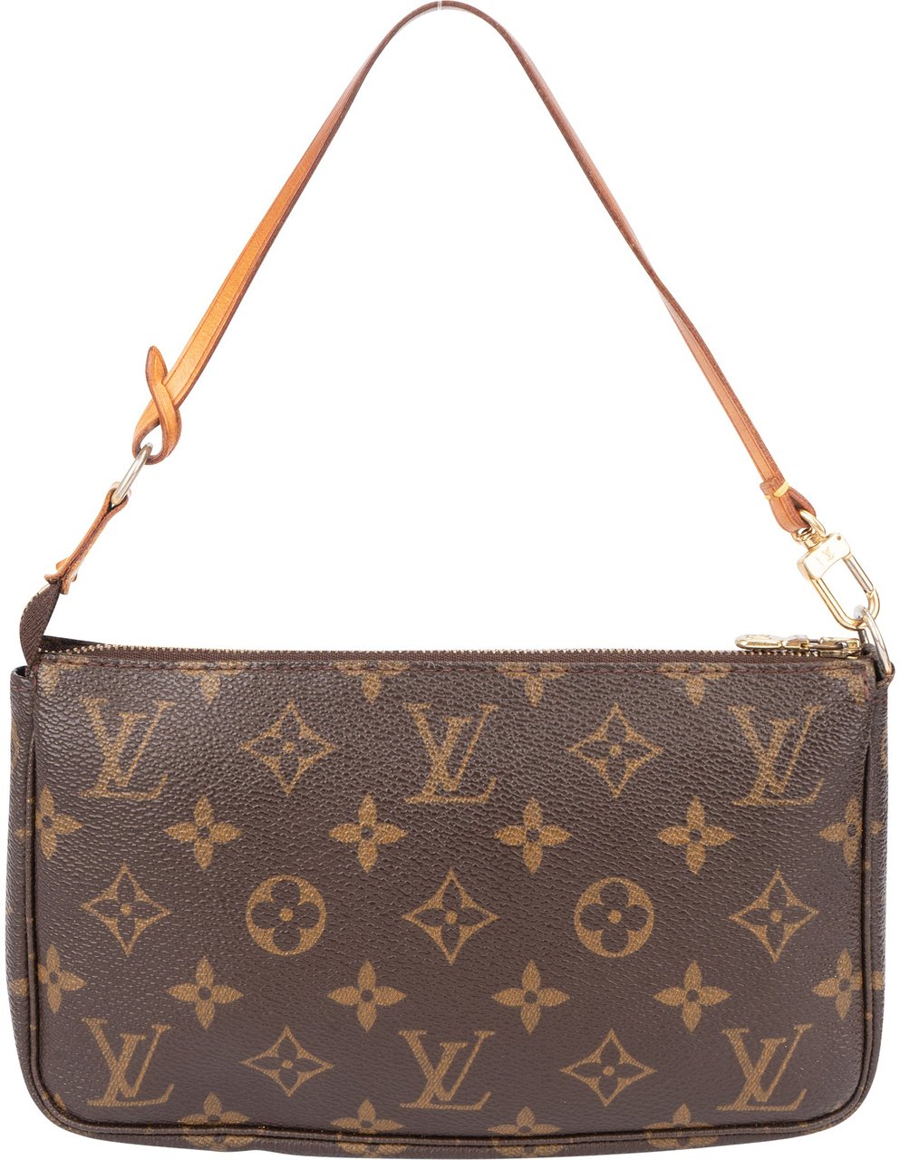 Louis Vuitton Louis Vuitton Canvas Monogram Pochette Accessoire Handbag Bruin