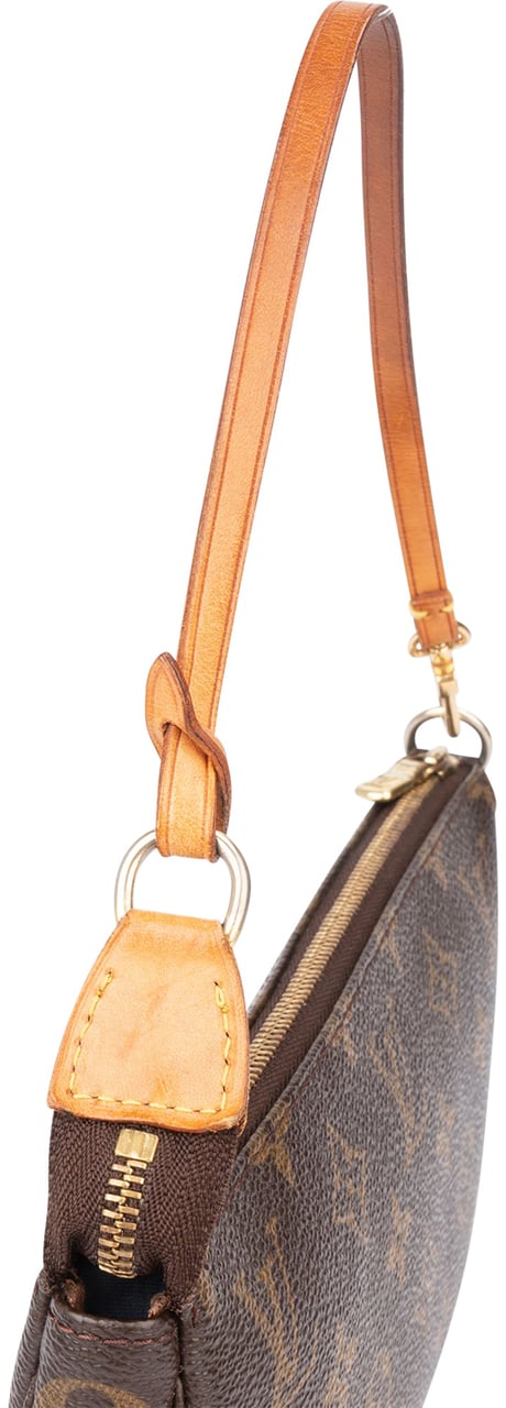 Louis Vuitton Louis Vuitton Canvas Monogram Pochette Accessoire Handbag Bruin