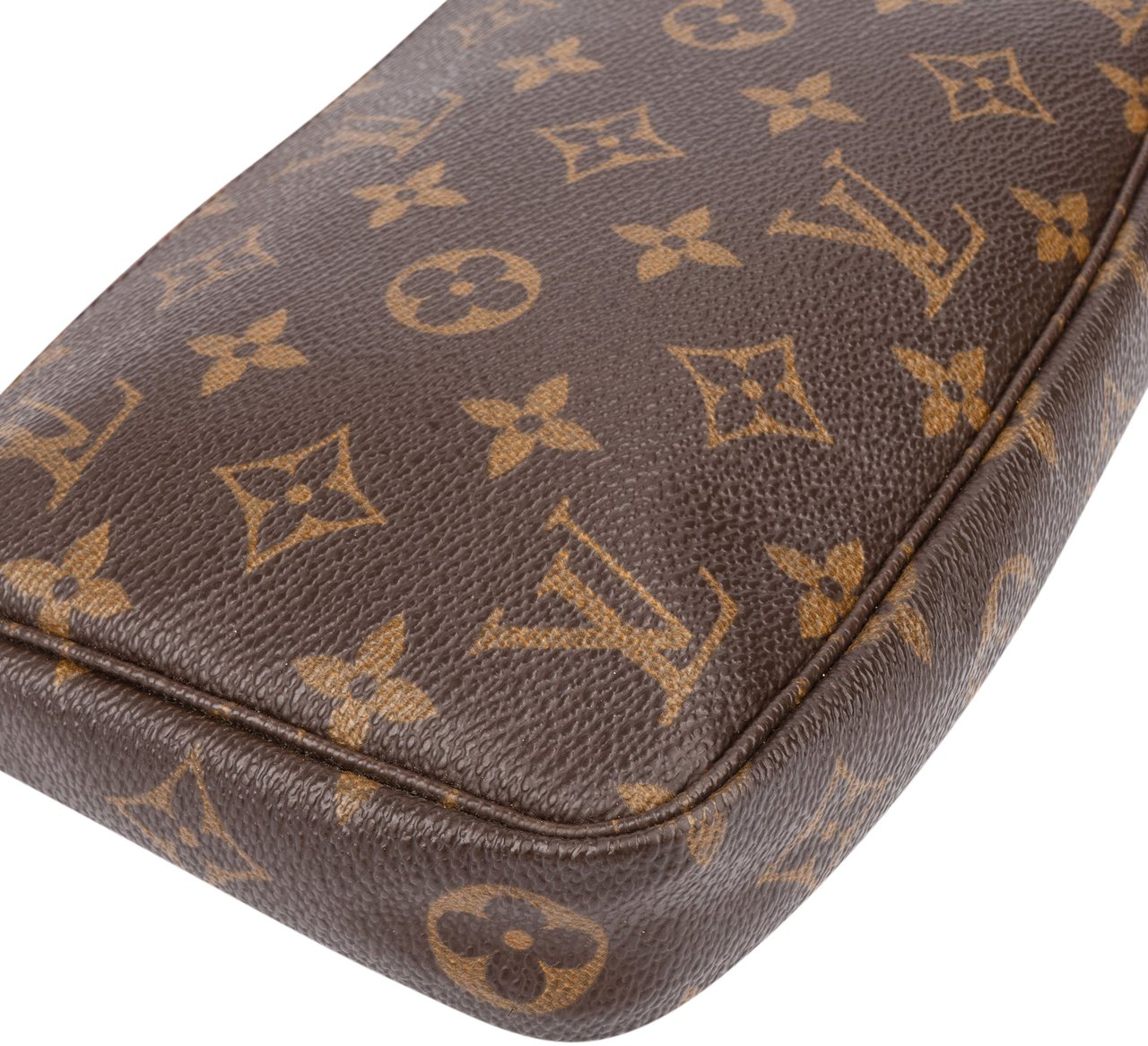Louis Vuitton Louis Vuitton Canvas Monogram Pochette Accessoire Handbag Bruin