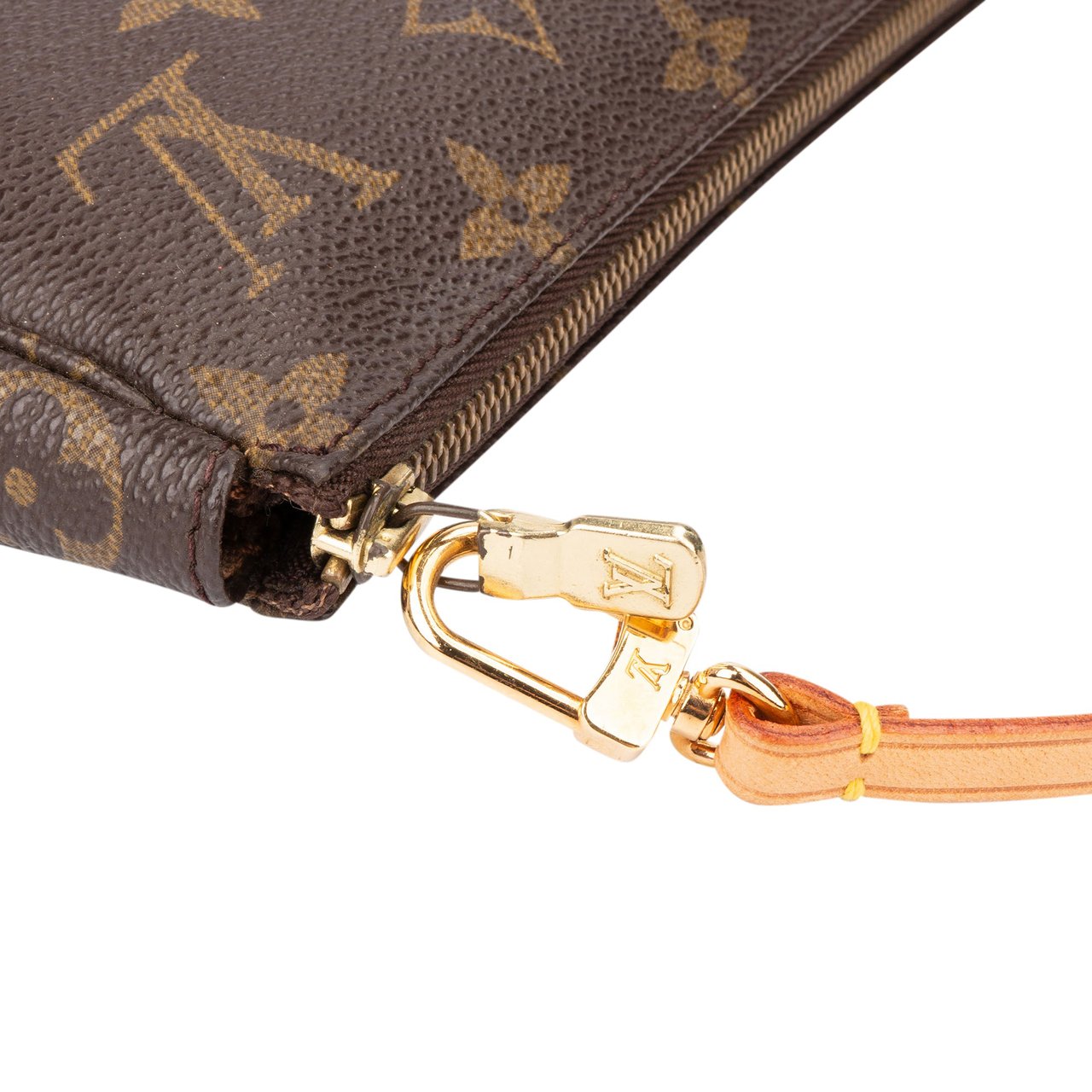 Louis Vuitton Louis Vuitton Canvas Monogram Pochette Accessoire Handbag Bruin
