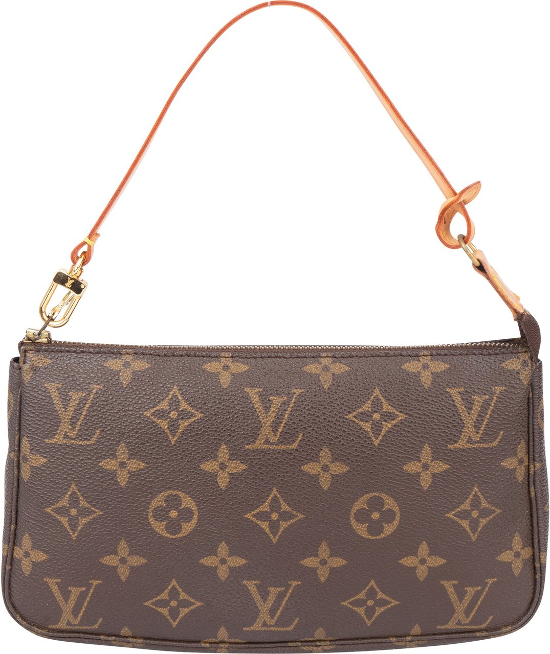 Louis Vuitton Louis Vuitton Canvas Monogram Pochette Accessoire Handbag Bruin
