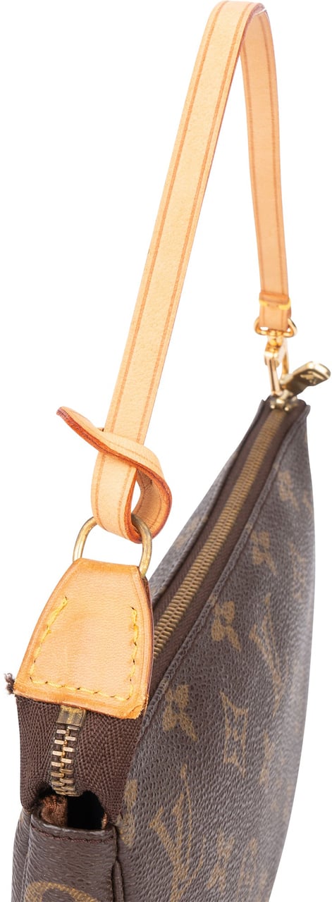 Louis Vuitton Louis Vuitton Canvas Monogram Pochette Accessoire Handbag Bruin