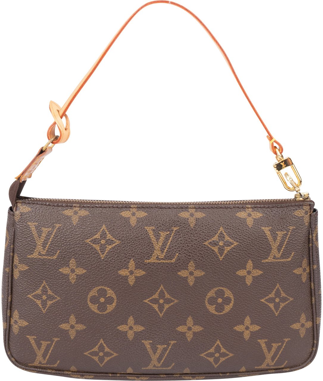 Louis Vuitton Louis Vuitton Canvas Monogram Pochette Accessoire Handbag Bruin