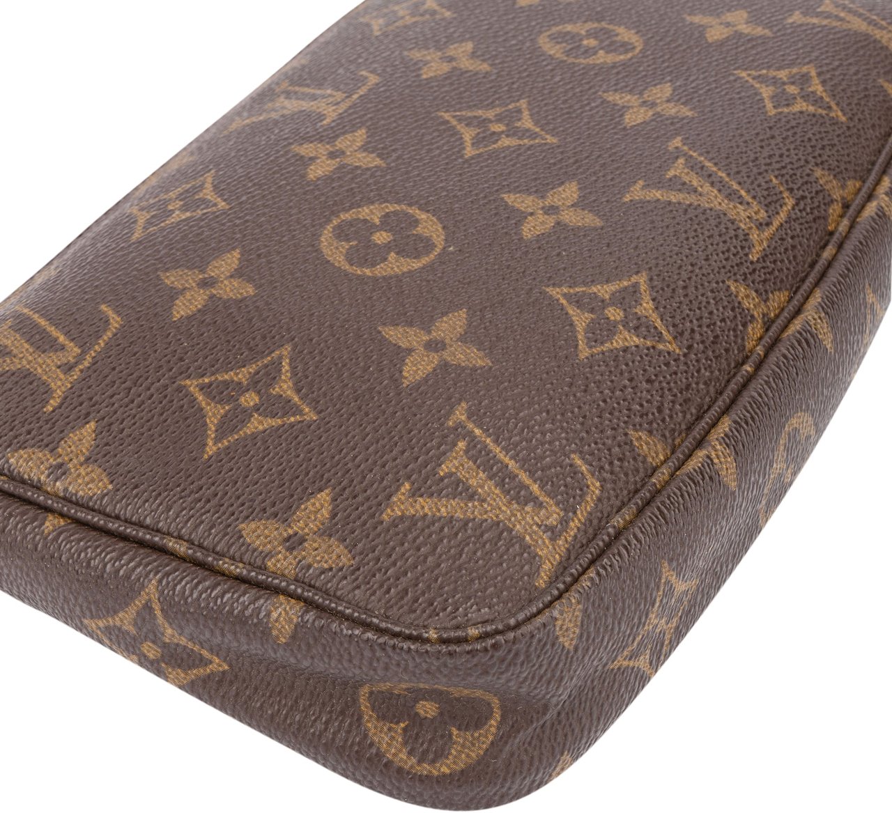 Louis Vuitton Louis Vuitton Canvas Monogram Pochette Accessoire Handbag Bruin