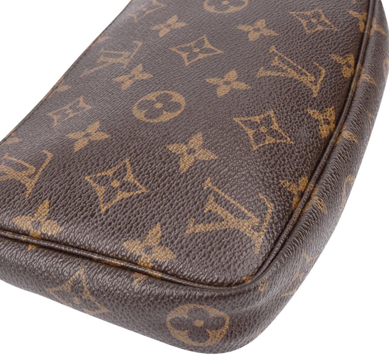 Louis Vuitton Louis Vuitton Canvas Monogram Pochette Accessoire Handbag Bruin