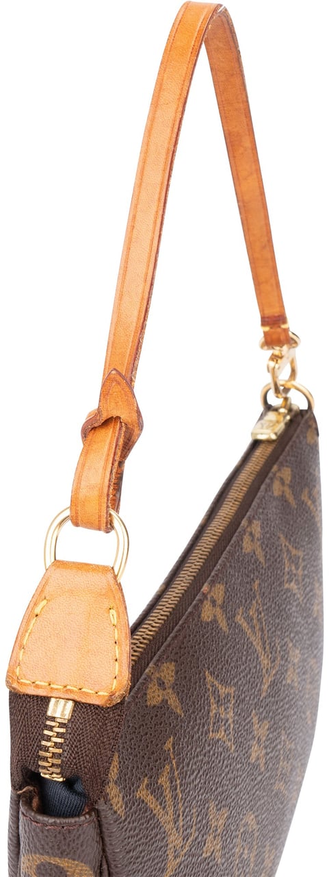 Louis Vuitton Louis Vuitton Canvas Monogram Pochette Accessoire Handbag Bruin