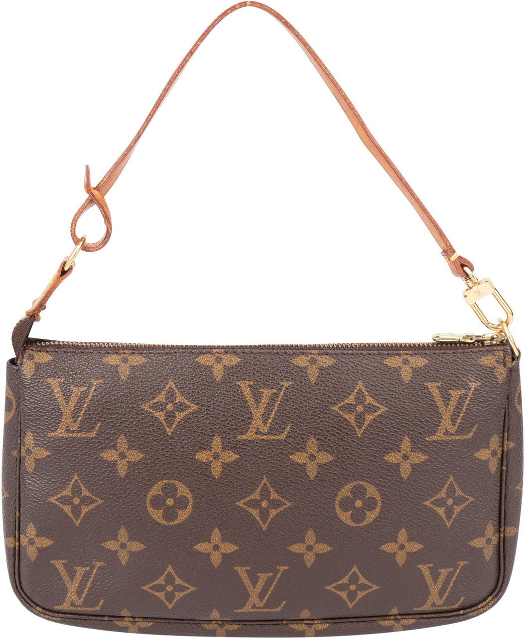 Louis Vuitton Louis Vuitton Canvas Monogram Pochette Accessoire Handbag Bruin