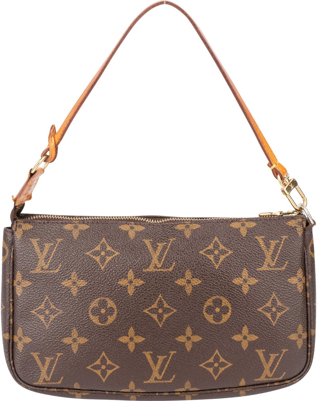 Louis Vuitton Louis Vuitton Canvas Monogram Pochette Accessoire Handbag Bruin